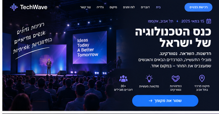 כנס הטכנולוגיה של ישראל